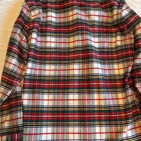 Taylor Stitch Men's Casual Plaid Shirt - Red, Black, White - Picture 3 of 4